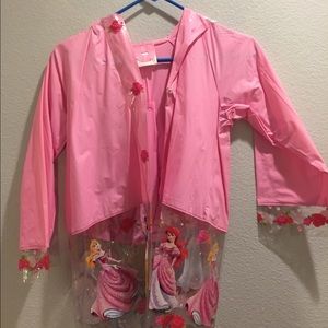Girls Disney Princess Raincoat